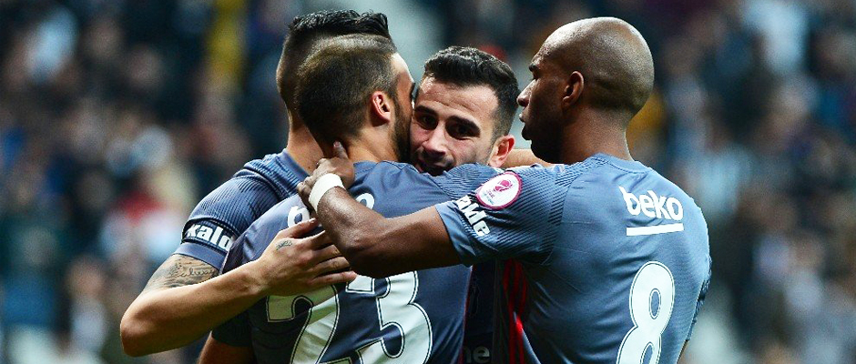 İstatistiklere göre pas yüzdesinde Beşiktaş, hava toplarında Trabzonspor öne çıktı