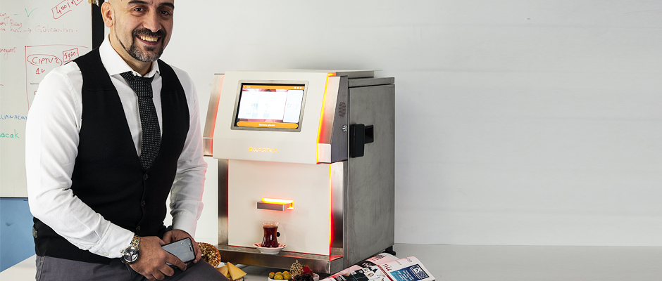 Dünyanın ilk IoT tabanlı akıllı çay demleme otomatı