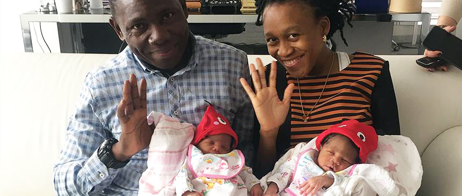Sağlık Turizmi: Kongolu çift Ankara'da tedaviyle ikiz bebek sahibi oldu