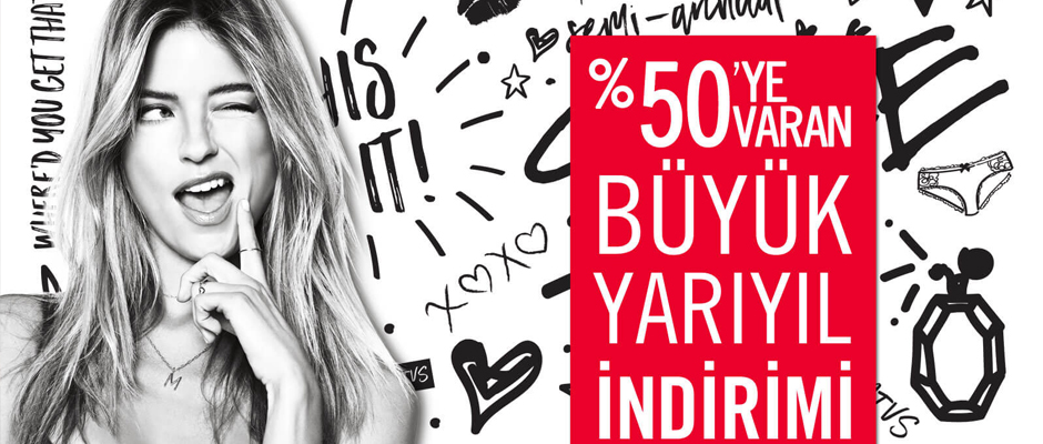 Victoria’s Secret mağazalarında büyük yarıyıl indirimi başladı