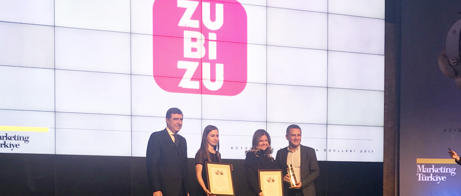 Zubizu yılın en itibarlı mobil uygulaması seçildi