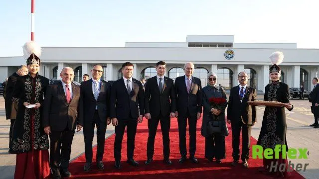 Numan Kurtulmuş’tan Bişkek’te Büyükelçilik Ziyareti