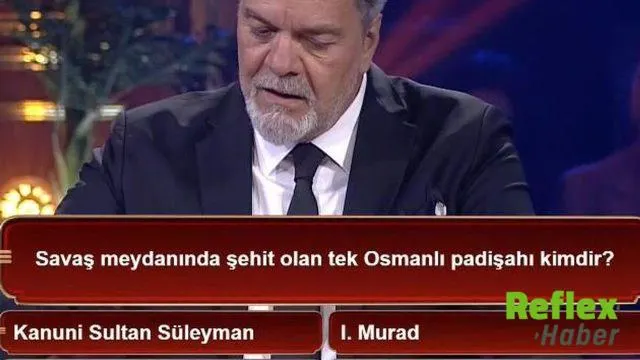 Beyaz’la Joker’de soruldu: Savaş meydanında şehit olan padişah kim?