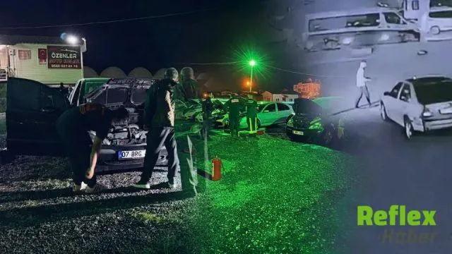 Antalya’da Oto Galeride Kundaklama: 6 Araç Kullanılamaz Hale Geldi