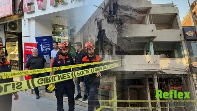 Adıyaman'da Ağır Hasarlı Binadan Ses İ̇hbarı Ekipleri Harekete Geçirdi