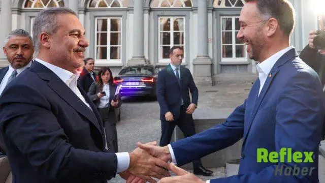 Hakan Fidan, Brüksel'de Maxime Prevot İ̇le Görüştü
