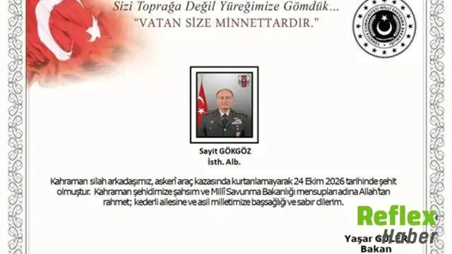 Ankara’daki Kazada Şehit Olan Albay Sayit Gökgöz Hakkında Bilinenler