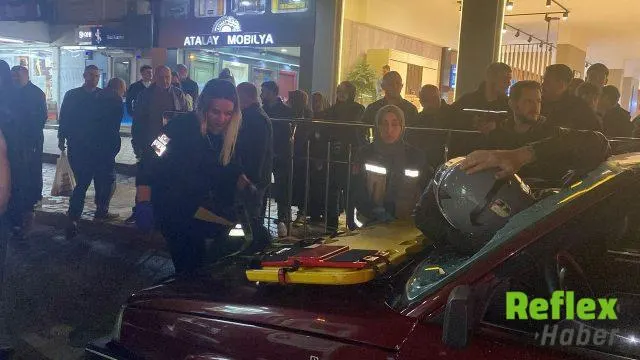 Düzce'de Motosiklet Çarpışmasında Sürücü Yaralandı
