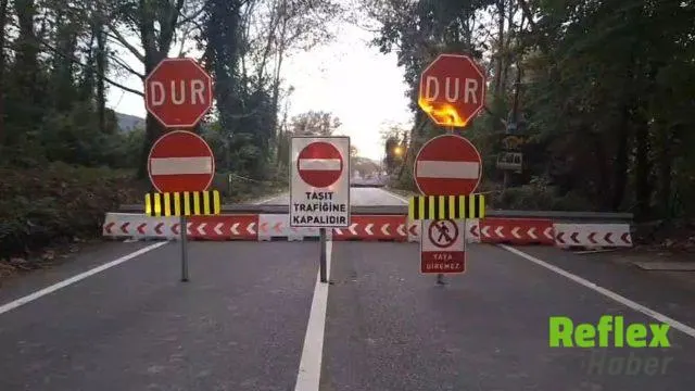 Sapanca’da Yanık Köprüsü İ̇çin Geçici Ulaşım Hattı Açıldı