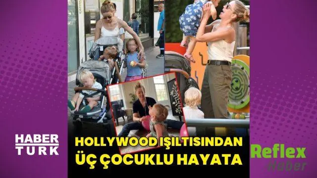 Amber Heard Madrid'de Üç Çocuğuyla Görüntülendi