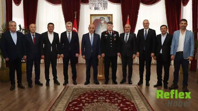 AK Parti Kahramanmaraş heyetinden Tümgeneral İdris Tataroğlu’na ziyaret