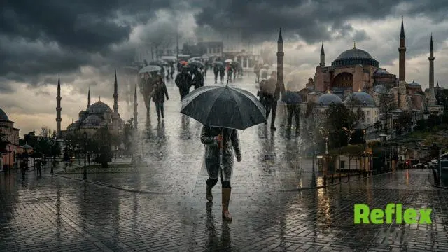 İ̇stanbul’da Yağışlı Hava Hafta Sonuna Kadar Sürecek