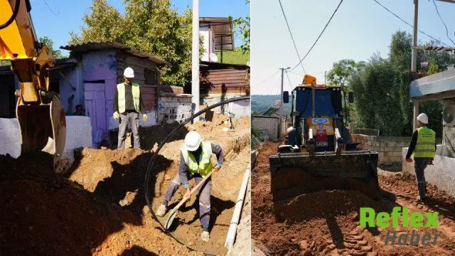 Küçükdibekdere’de Kanalizasyon Ve İ̇çme Suyu Hatları Yenileniyor