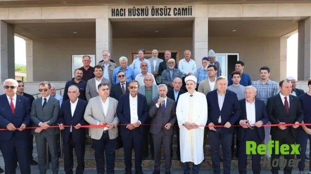 Şerefoğlu Mahallesi’ne Hacı Hüsnü Öksüz Adına Cami Kazandırıldı